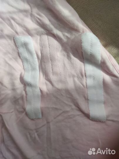 Спальный мешок для новорожденного на липучках