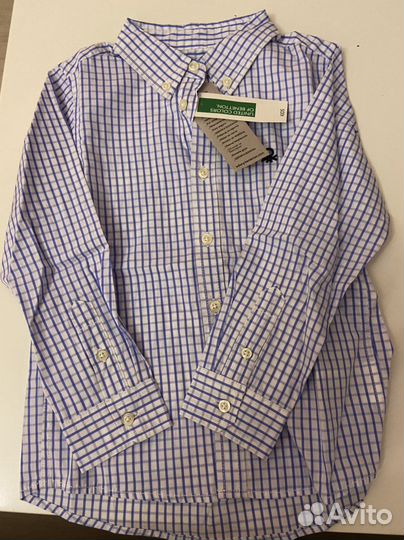 Рубашка для мальчика 110