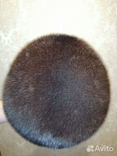 Норковая мужская шапка