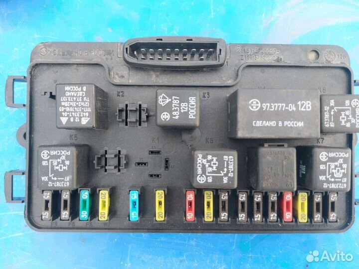 Монтажный блок ваз 2114 блок предохранителей