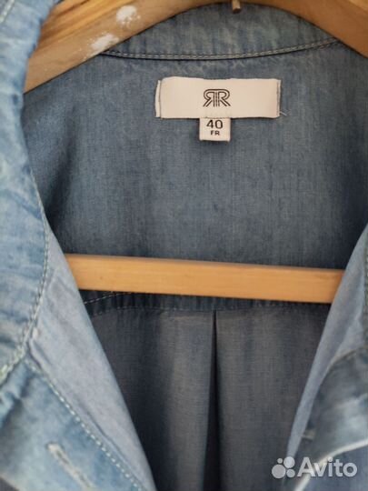 Джинсовое платье