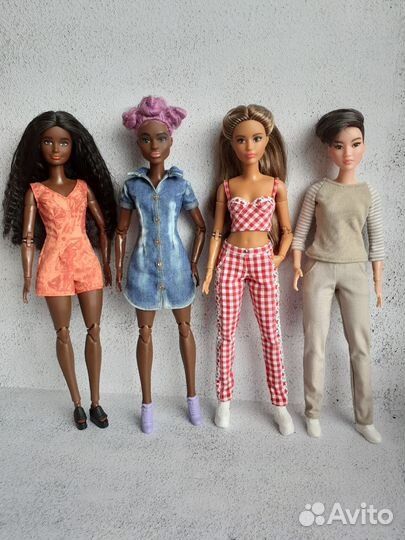Одежда для куклы Барби пышки, петитки, высокой