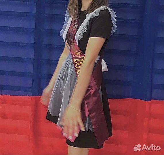Школьный фартук и платье