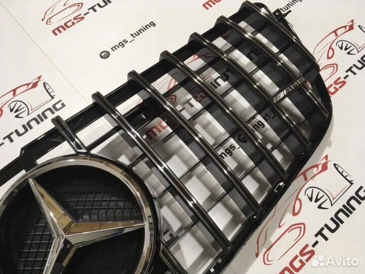 Решетка на Mercedes GL AMG X166 GT-Chrome