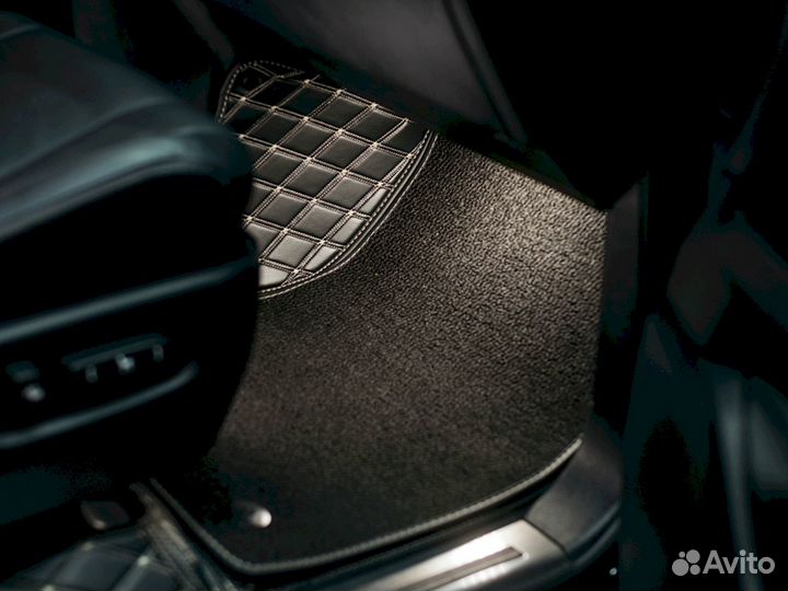 3Д коврики из экокожи Lexus