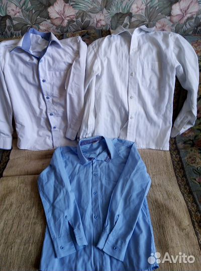 Рубашки школьные 122-128р