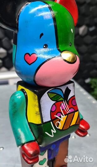 Статуэтка из гипса Мишка Bearbrick