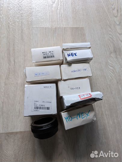 Переходники на Sony nex