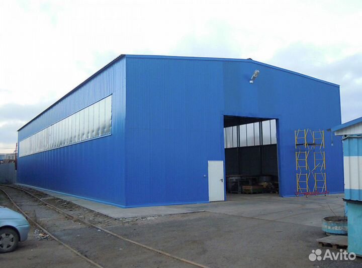 Строительство ангаров складов