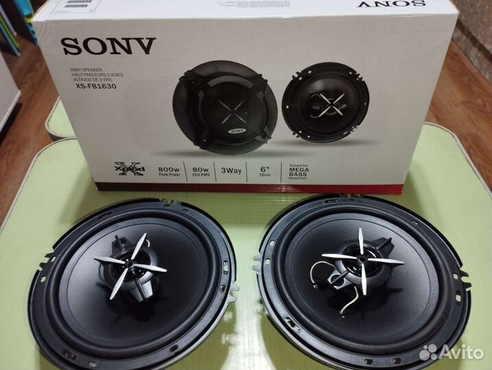 Динамики Sony. XS-FB1630. 16см