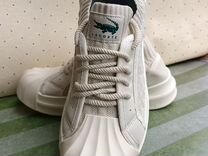 Кеды летние мужские Lacoste бежевые