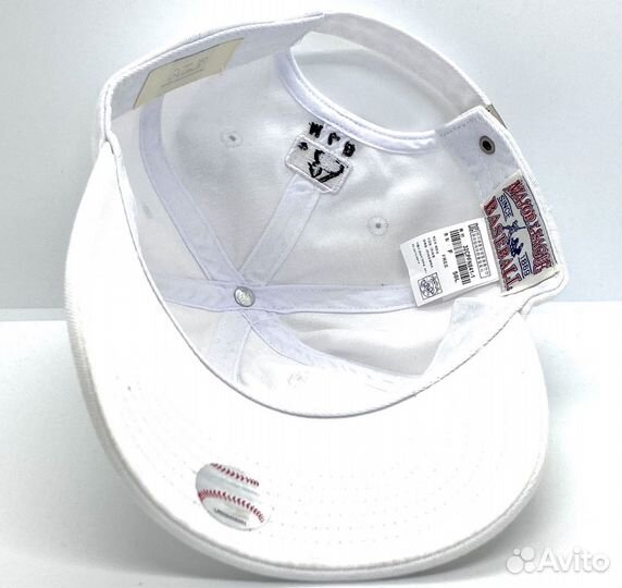 Бейсболка Нью-Йорк цвет белый