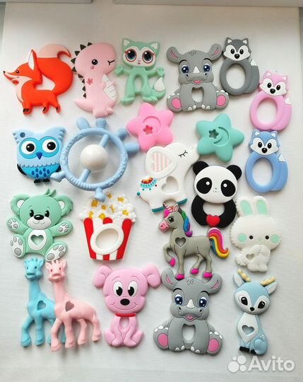 Грызунки, держатели для соски