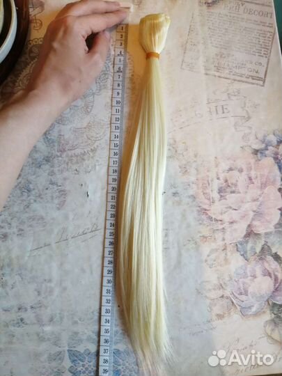 Волосы для прошивки кукол (трессы)