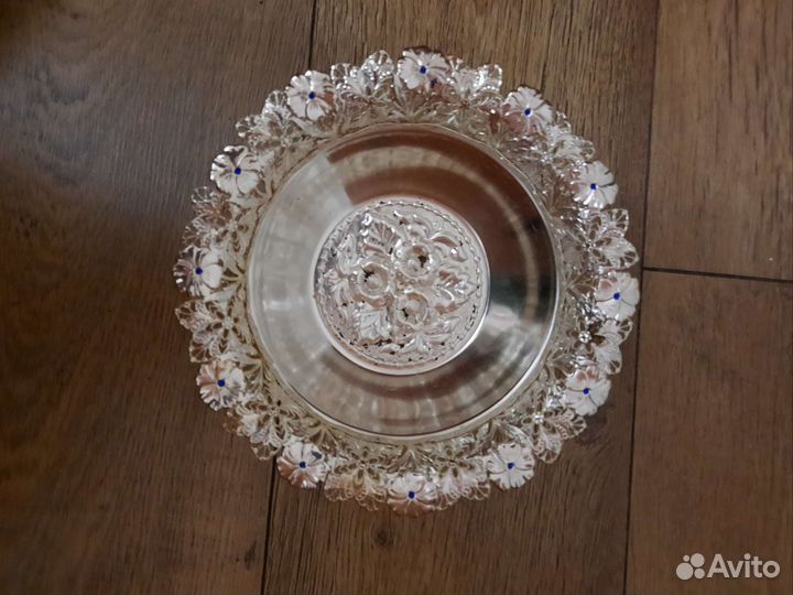 Блюдо,мельхиор