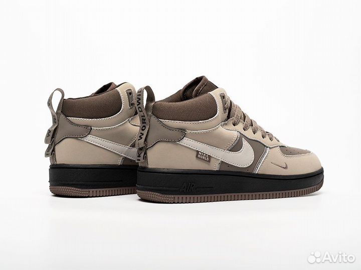 Зимние кроссовки nike AIR force 1 MID