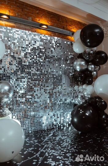 Аренда фотозона пайетки