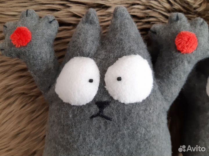 Кот Саймон.игрушки,декор