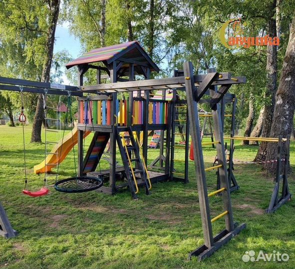 Детский игровой комплекс Савушка 2 (Black)