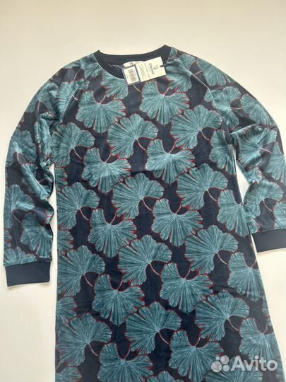 Платье домашнее женское 44 46 велюровое Бельгия