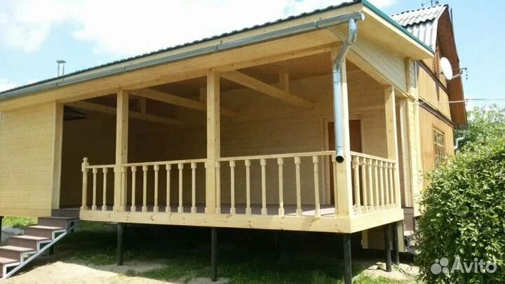 Терраса, веранда под ключ арт7