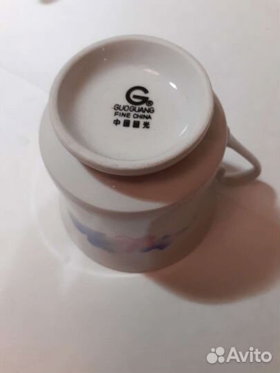 Новый фарфор сервиз чайно-кофейный