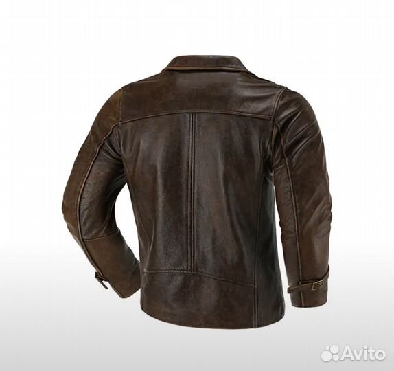 Кожаная куртка мужская из воловьей кожи