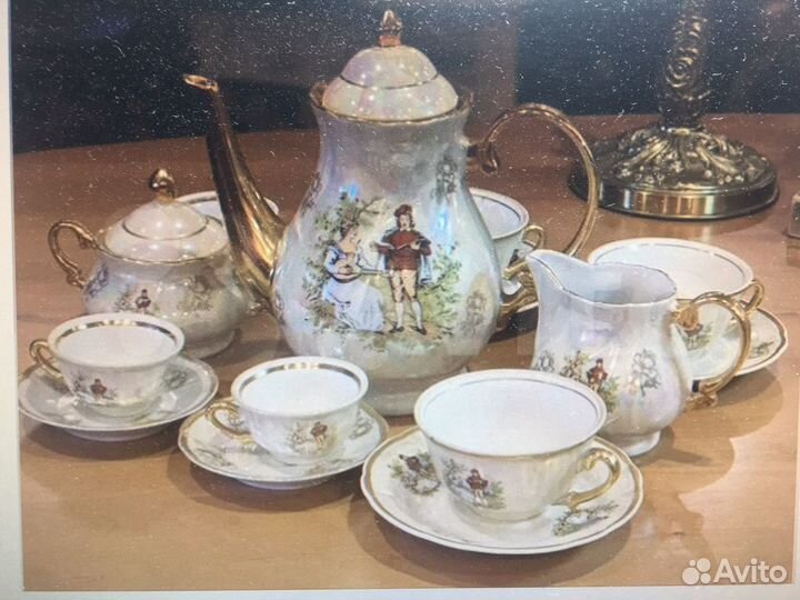 2 сервиза «Мадонна» чайный и кофейный