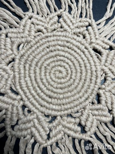 Салфетка макраме