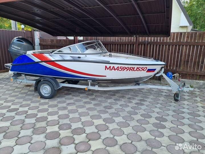 Продается катер Grizzly 500DC c Yamaha 115 betl