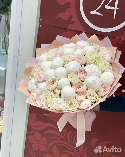 Пионы Букет