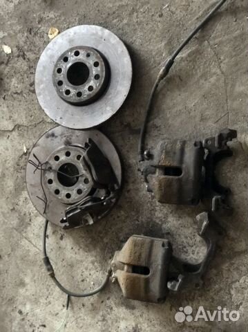 Комплект передних тормозов 280мм Golf 6