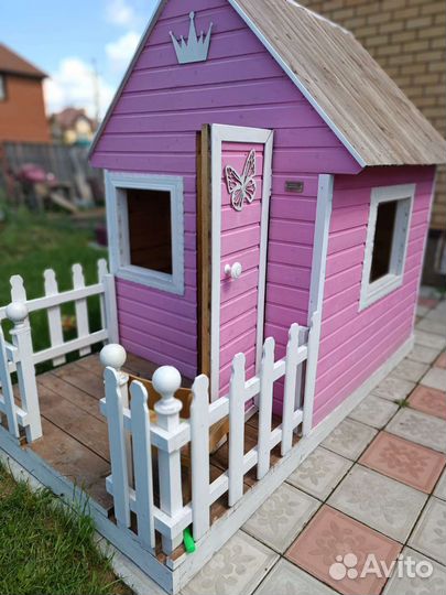 Детский домик уличный