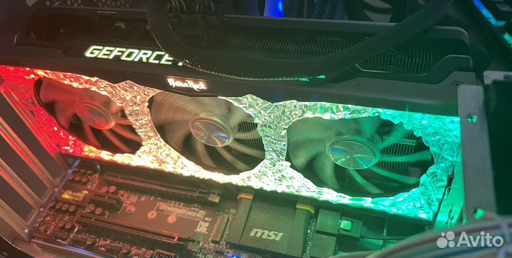 Видеокарта Palit GeForce RTX 3070 GameRock OC