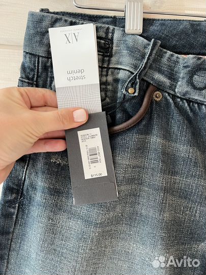 Armani exchange джинсы женские новые оригинал 46