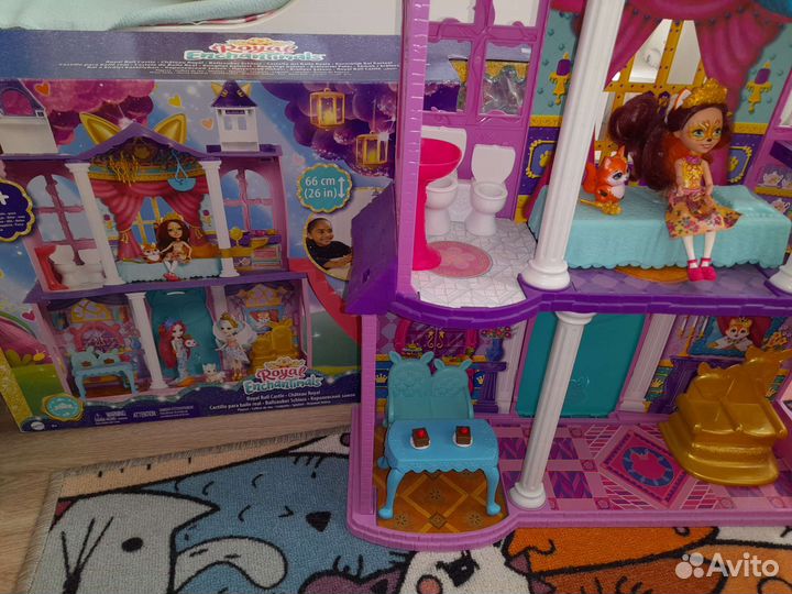 Игровой набор enchantimals семья бал в корол.замке