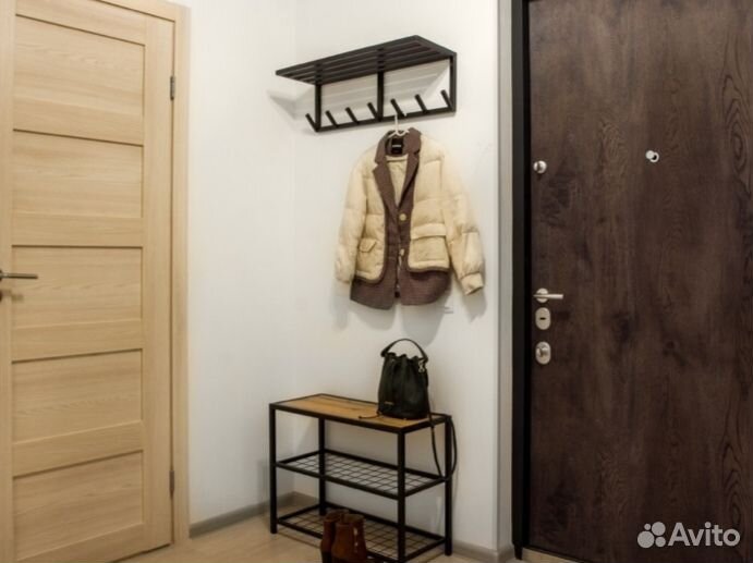 Вешалка настенная для прихожей металлическая лофт