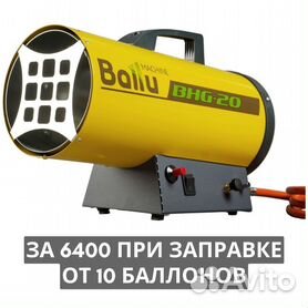 Тепловая газовая пушка ballu BHG-20