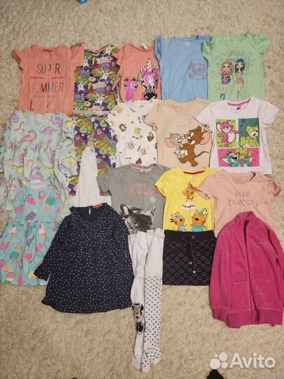 Пакет вещей на девочку 104-110