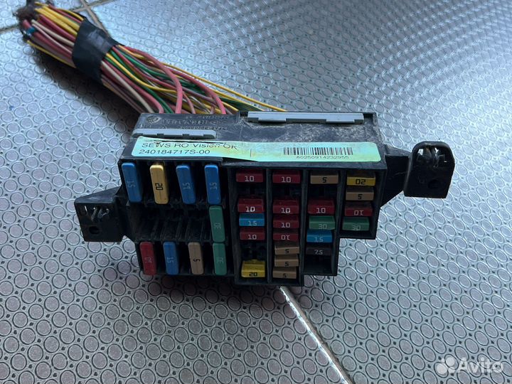 Блок предохранителей Renault /Nissan G15