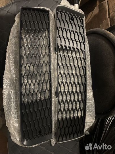 Накладки в бампер Ауди S-line