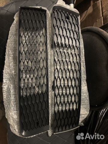 Накладки в бампер Ауди S-line