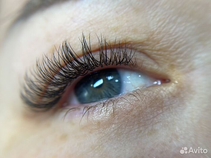 Наращивание ресниц модель