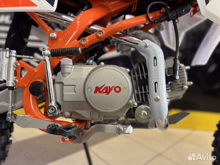 Питбайк Kayo Basic K125EA полуавтомат, эл. стартер