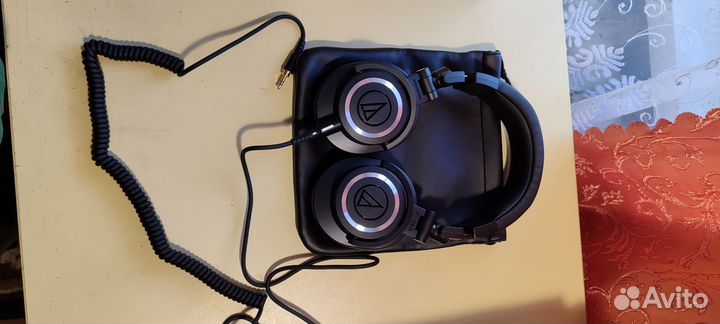 Наушники audio technica ath m50x