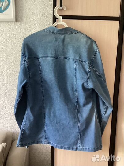 Джинсовая куртка oversize