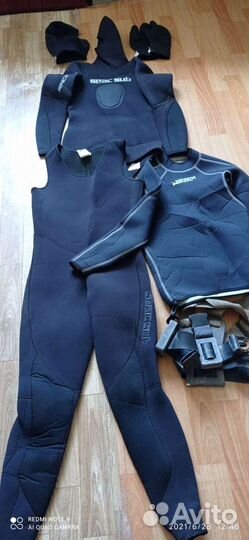 Гидрокостюм для подводной охоты