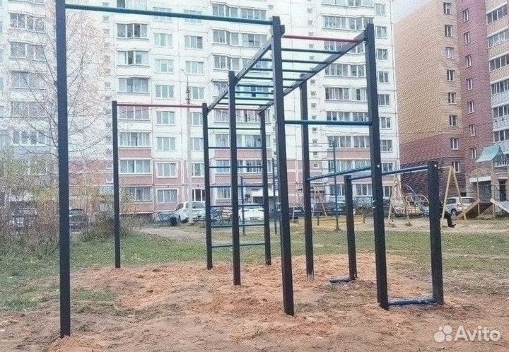 Спортивная площадка воркаут по безналу