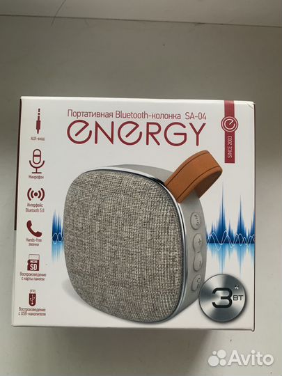 Портативная колонка energy