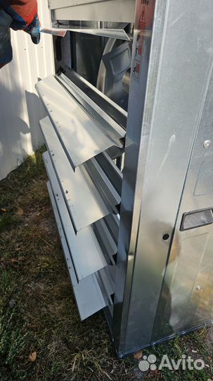 Вентилятор осевой с жалюзи